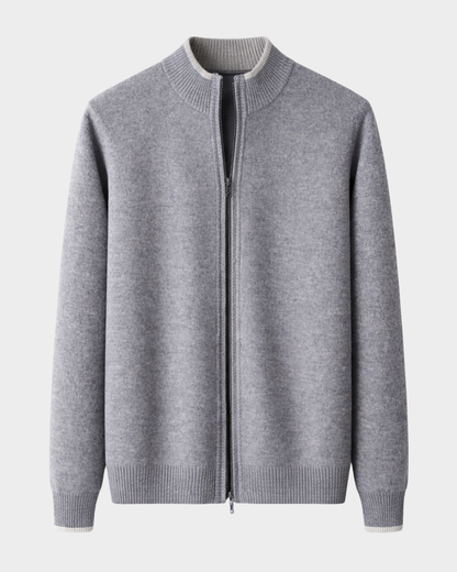 Merino Wool Zip Up