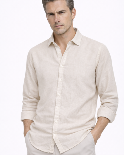 Capri, 100% Linen Shirt