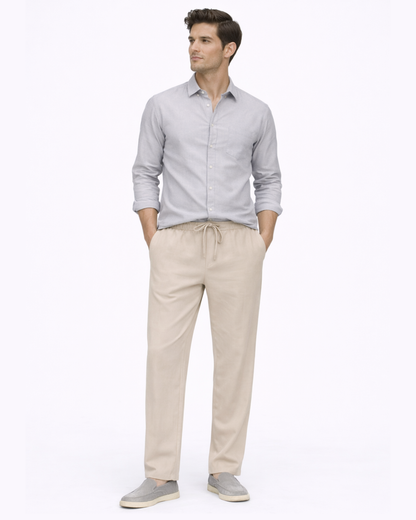 Capri Linen Pants