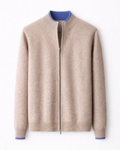 Merino Wool Zip Up