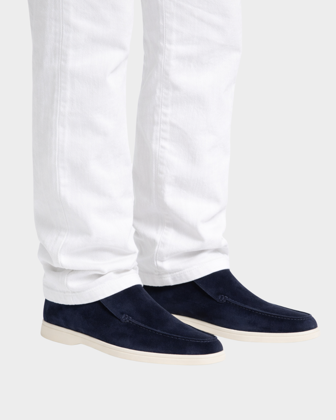 Cannes Suede High Loafers