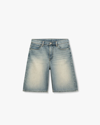 SUEDE HILLS® Denim Jorts "Sahara Sky"
