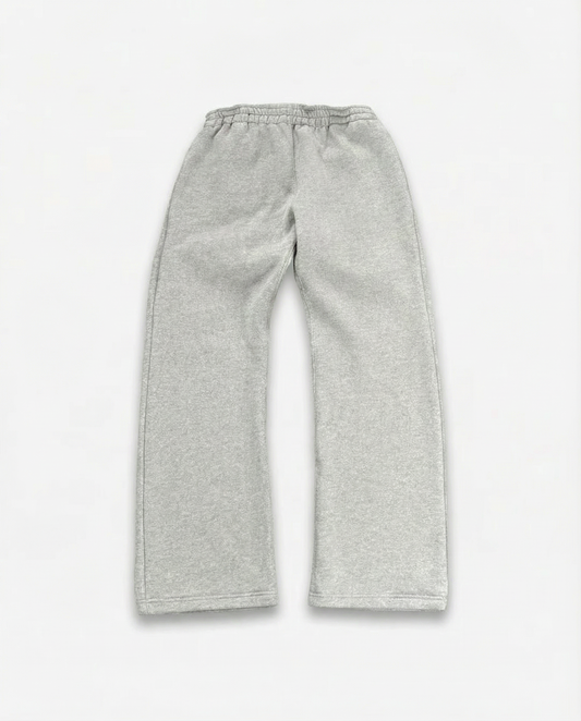 Suede Hills® Straight-Leg Grey Sweatpants